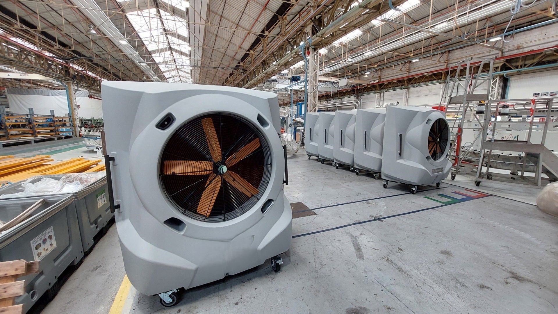 rafraichisseur d'air usine